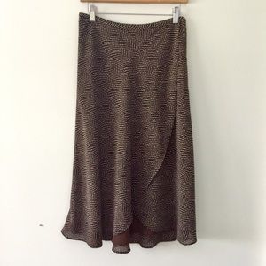 New York & Company Patterned Skirt